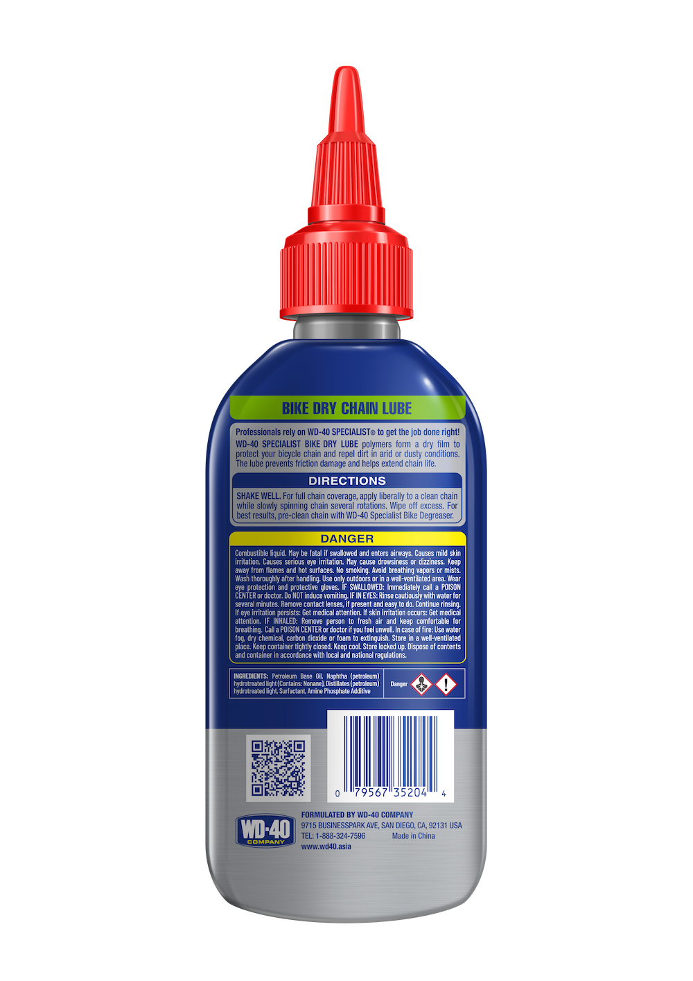 bike drylube back