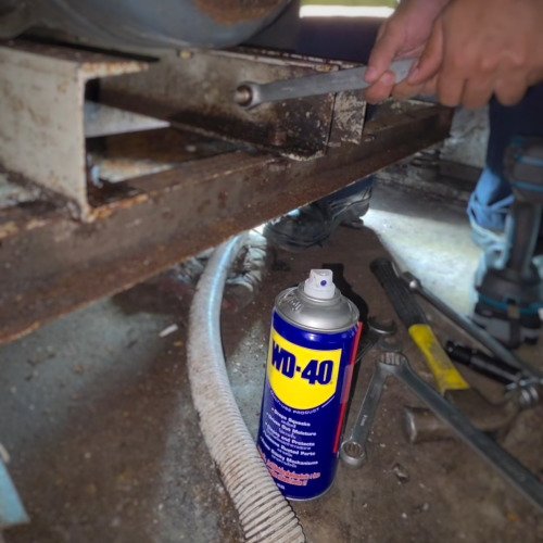 Kaizen ลดเวลาการตึงสายพาน AHU ด้วยการแก้ไขปัญหาน็อตติดสนิม"ด้วย WD-40