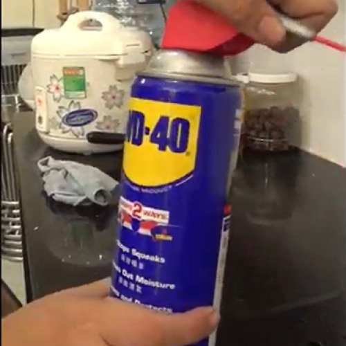 Vệ sinh bếp sạch cùng WD-40