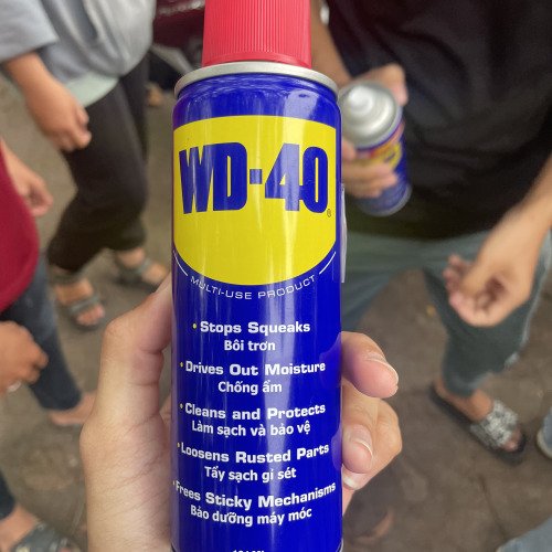 Thử thách cùng wd-40