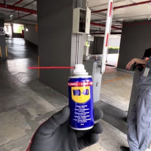 ติดขัดเสียงดังแก้ไขด้วย WD-40