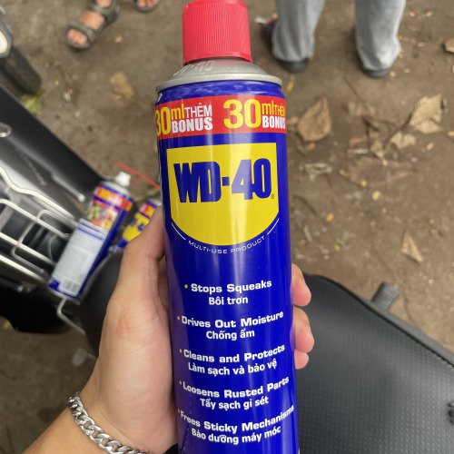 Thử thách cùng WD-40