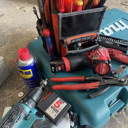 WD-40ใช้ทำความสะอาดเครื่องมือง่ายๆ