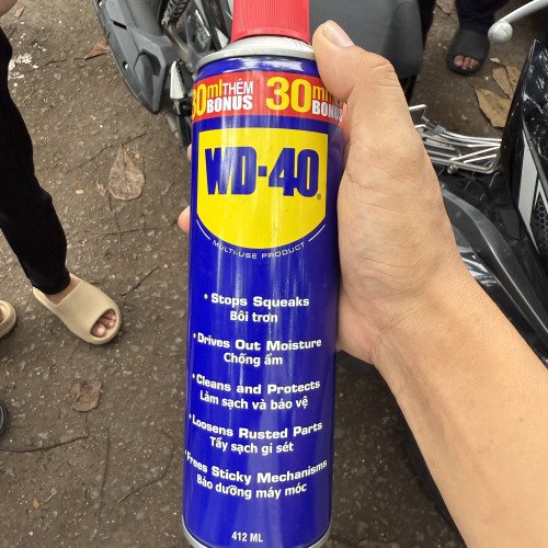 Thử thách cùng WD-40