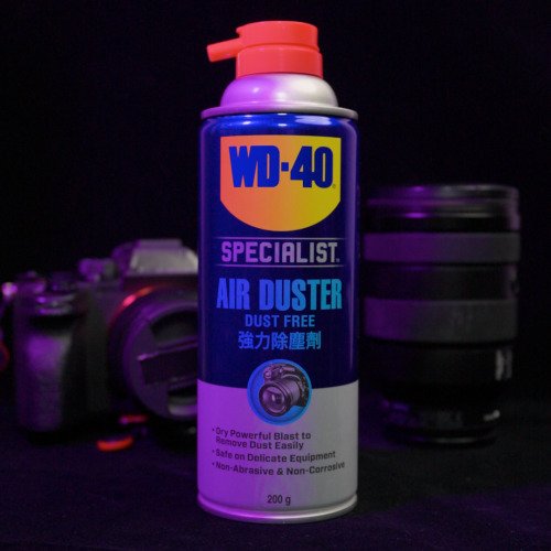 攝影人日常：用WD-40強力除塵劑來做鏡頭的更換