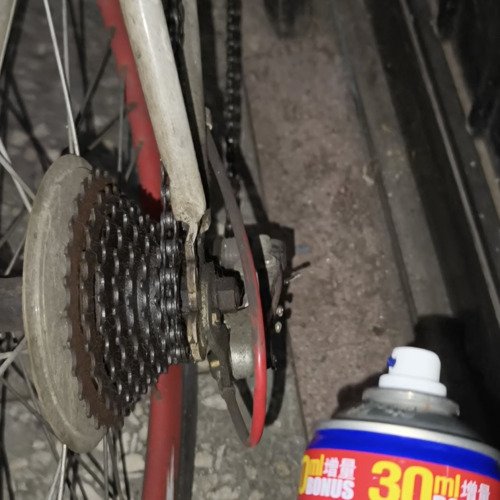 腳踏車鏈條清潔保養