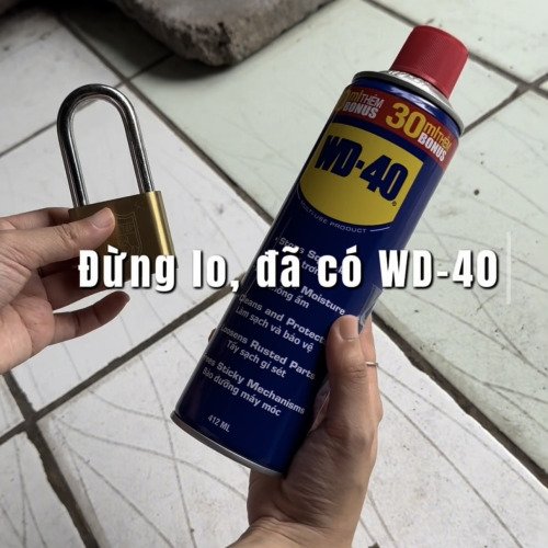TRƠN TRU VỚI WD-40