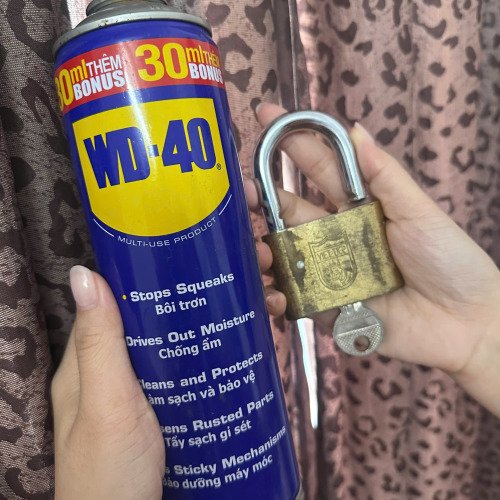 WD-40 – "Cứu tinh" cho những đồ vật bị lãng quên