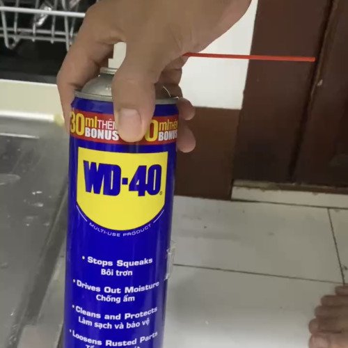Làm sạch Bồn rửa tay cùng WD40