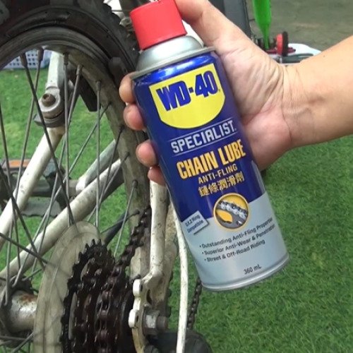 Chain Lude của WD-40 vận dụng vào xe đạp